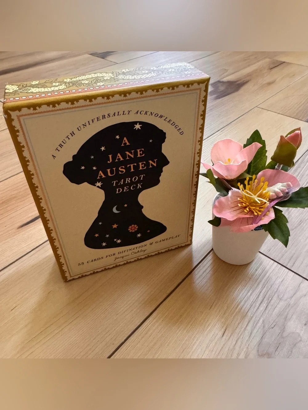 Jane Austen Tarot Deck 53 Cards for Divination Gameplay by Jacqui Oakley